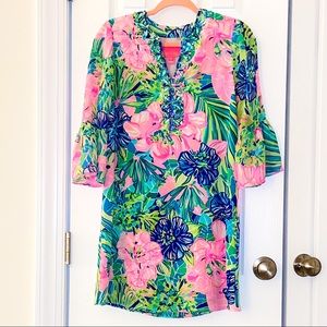 Lilly Pulitzer | XXS | Elenora Silk Dress in Island Escape